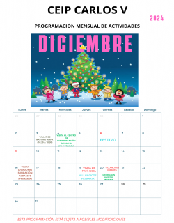 ACTIVIDADES DICIEMBRE